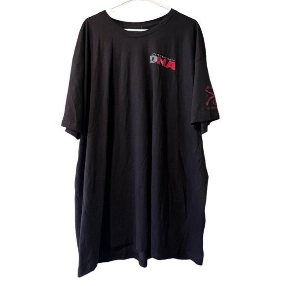 Grunt Style "UNAPOLOGETIC" It's In‎ My DNA Black Red Graphic T-Shirt Size 4X NWT - Picture 1 of 9